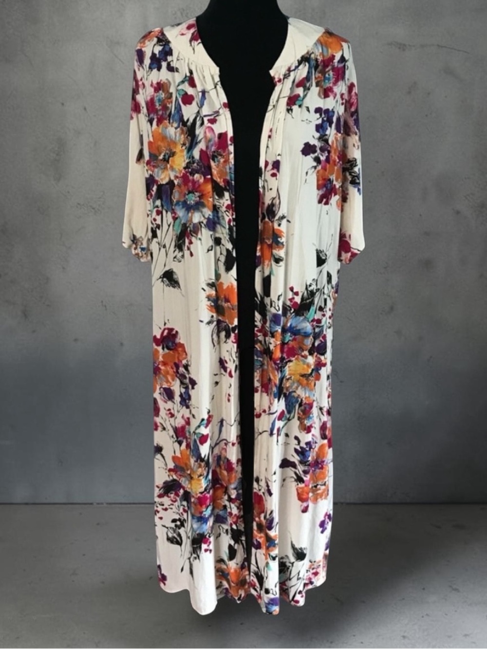 💖 Umgee Floral Open Front Kimono 💖